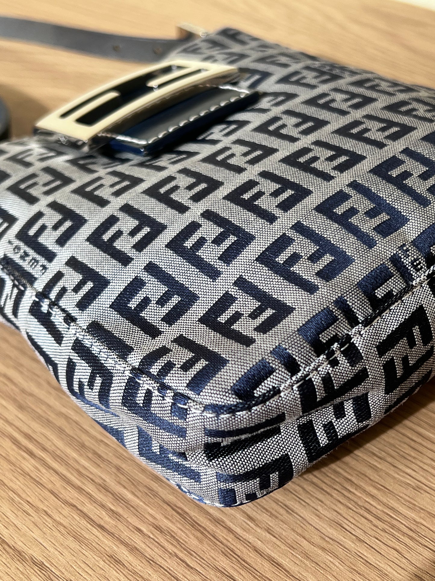 Fendi mini Baguette blue