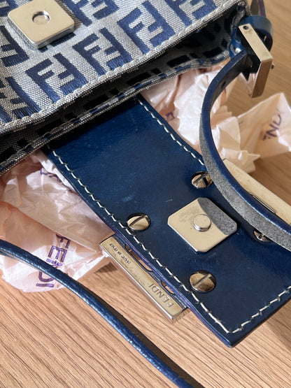 Fendi mini Baguette blue