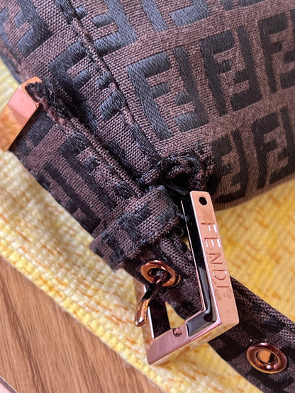 Fendi Zucchino Gold rose hardware