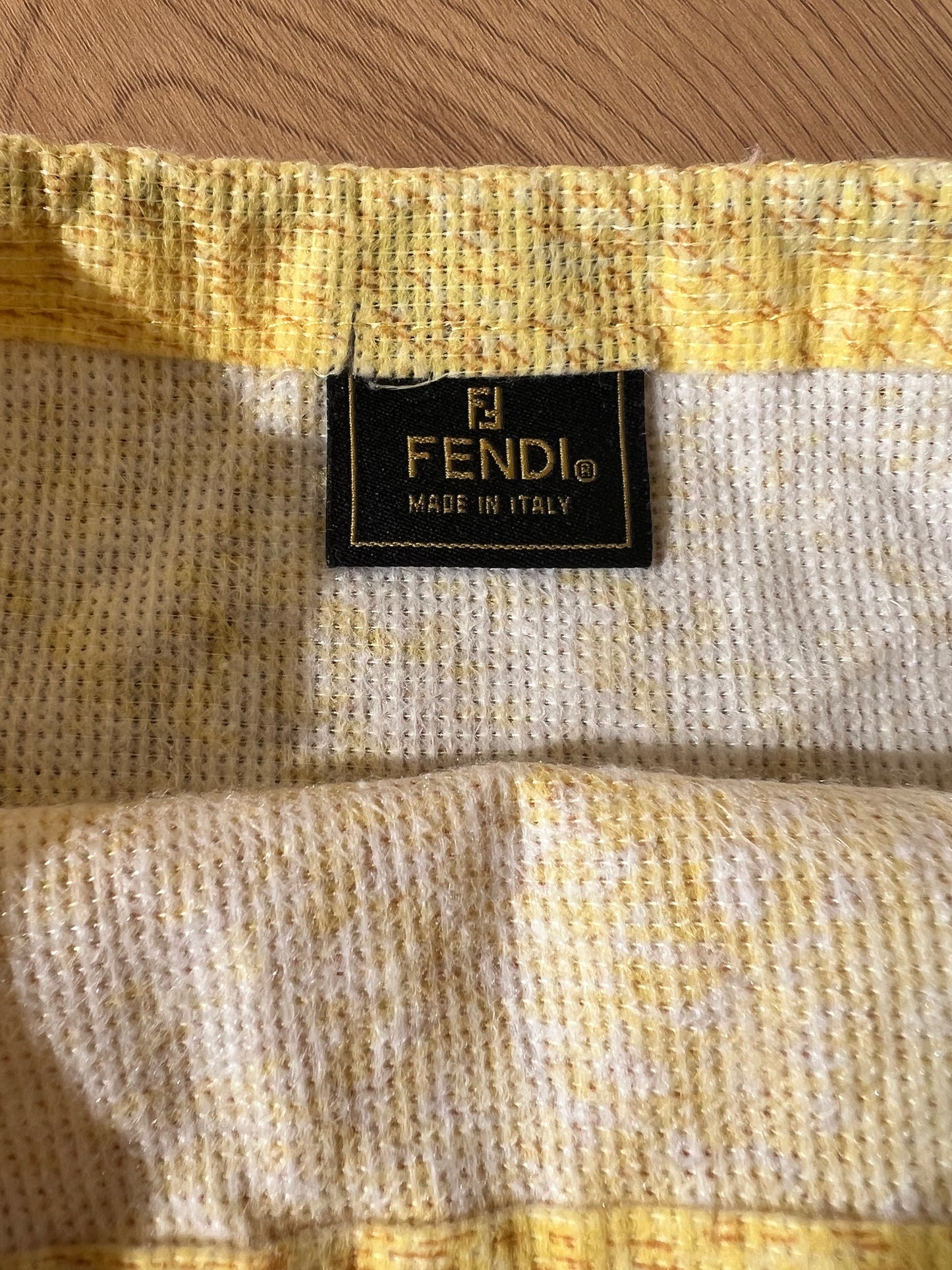 Fendi Zucchino Gold rose hardware