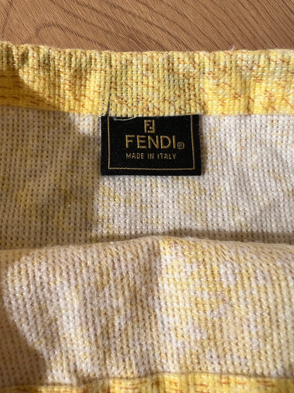 Fendi Zucchino Gold rose hardware