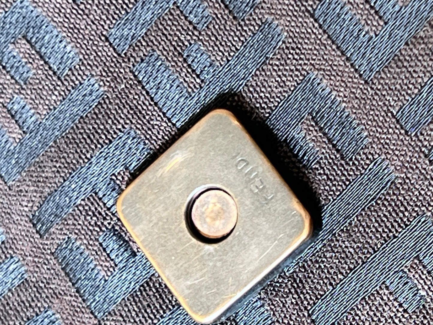 Fendi Zucchino Gold rose hardware