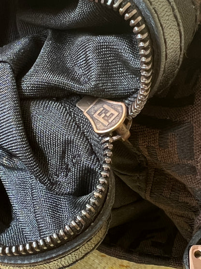 Fendi Zucchino Gold rose hardware