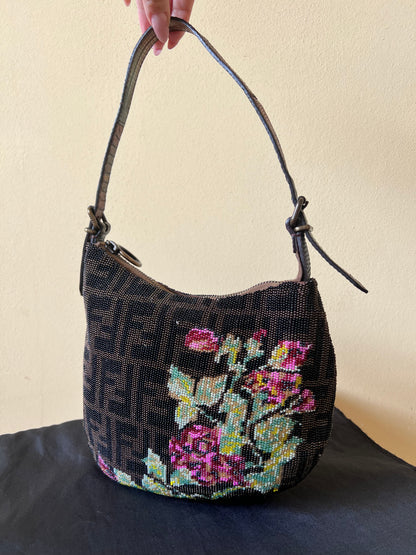 Fendi Oyster ricamo flower