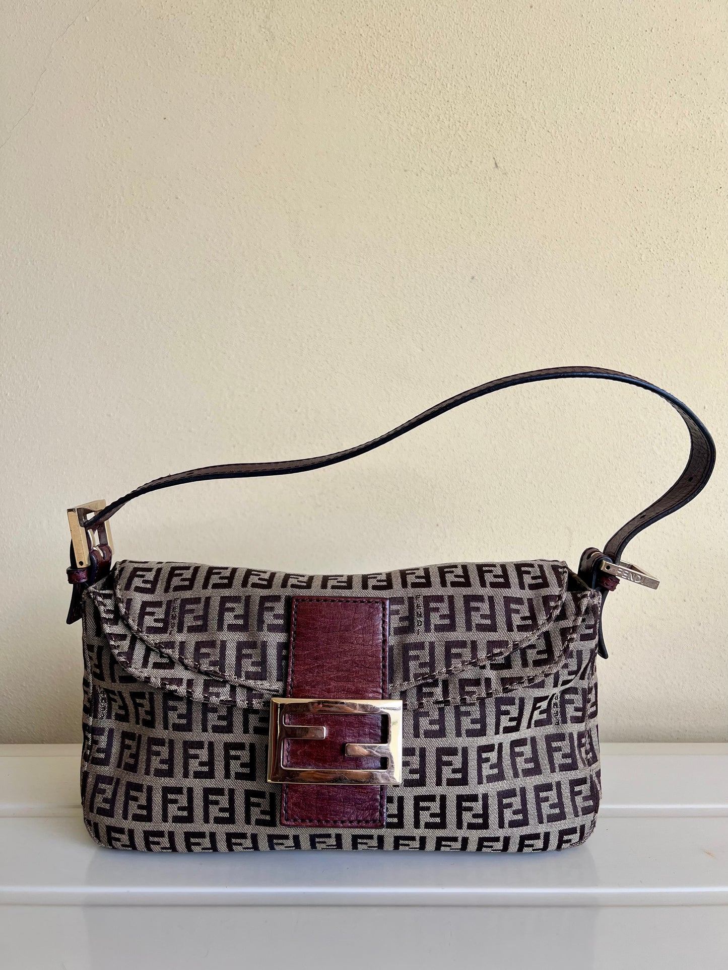 Fendi Baguette zucchino Brown