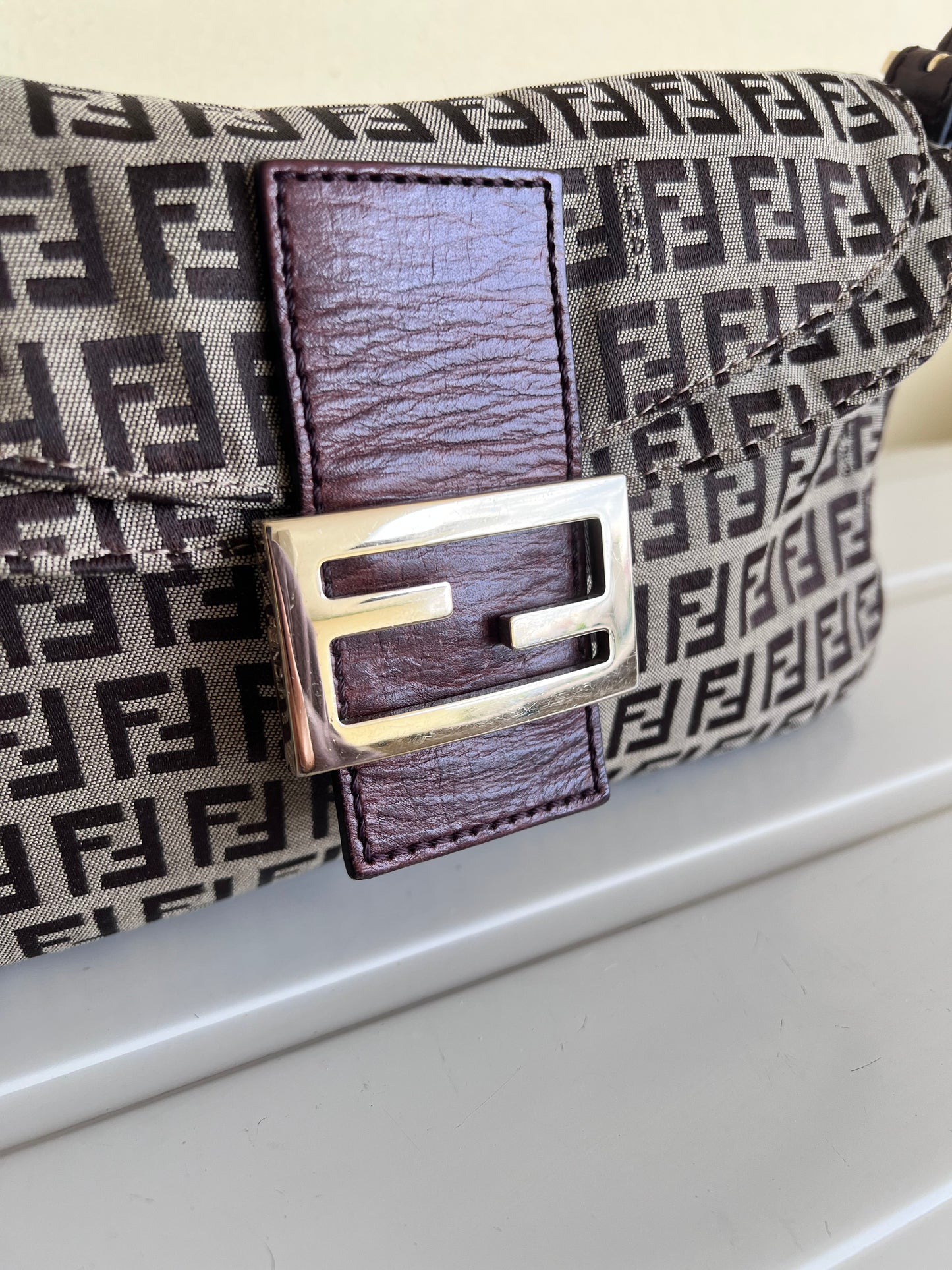 Fendi Baguette zucchino Brown