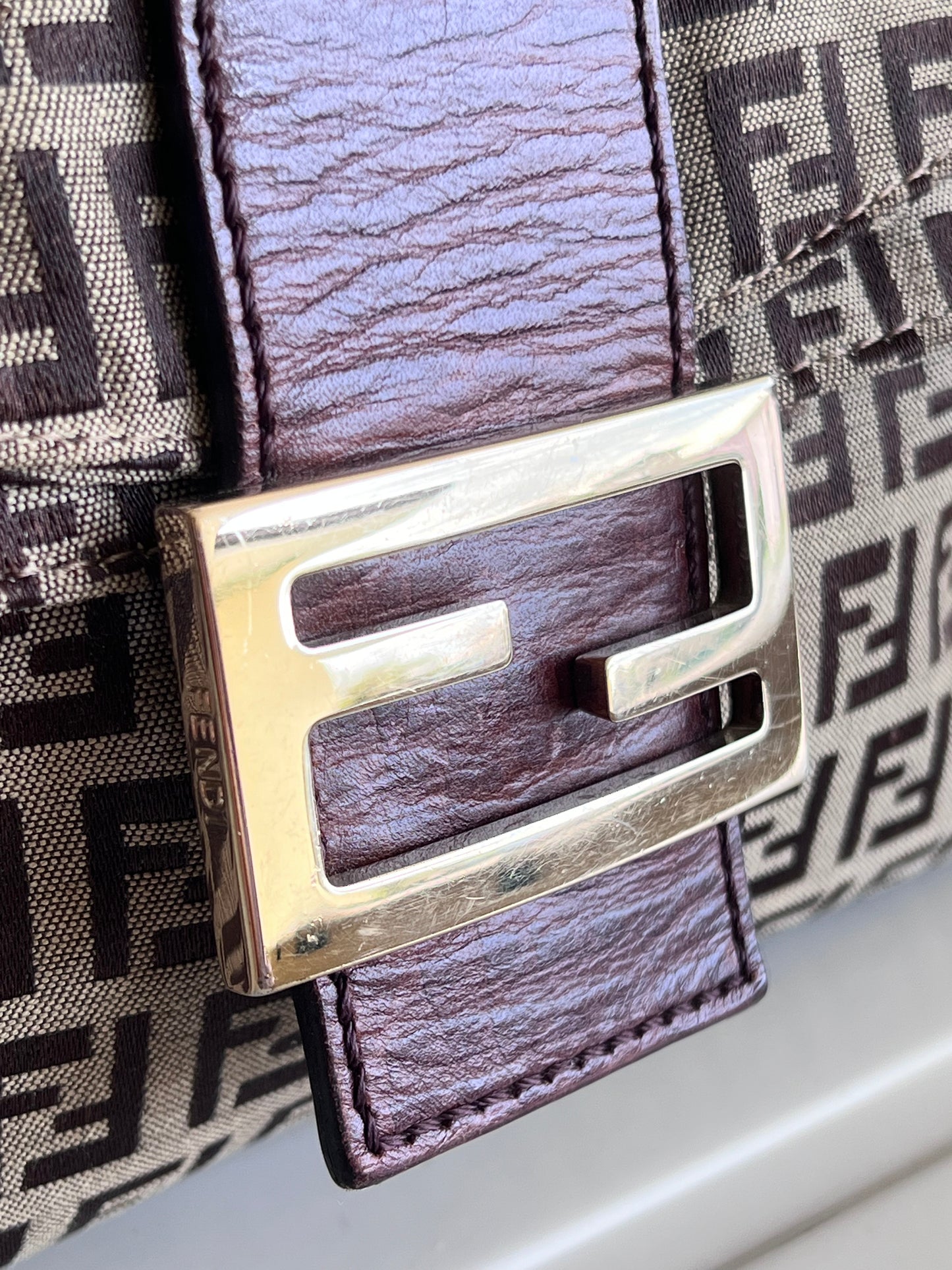 Fendi Baguette zucchino Brown