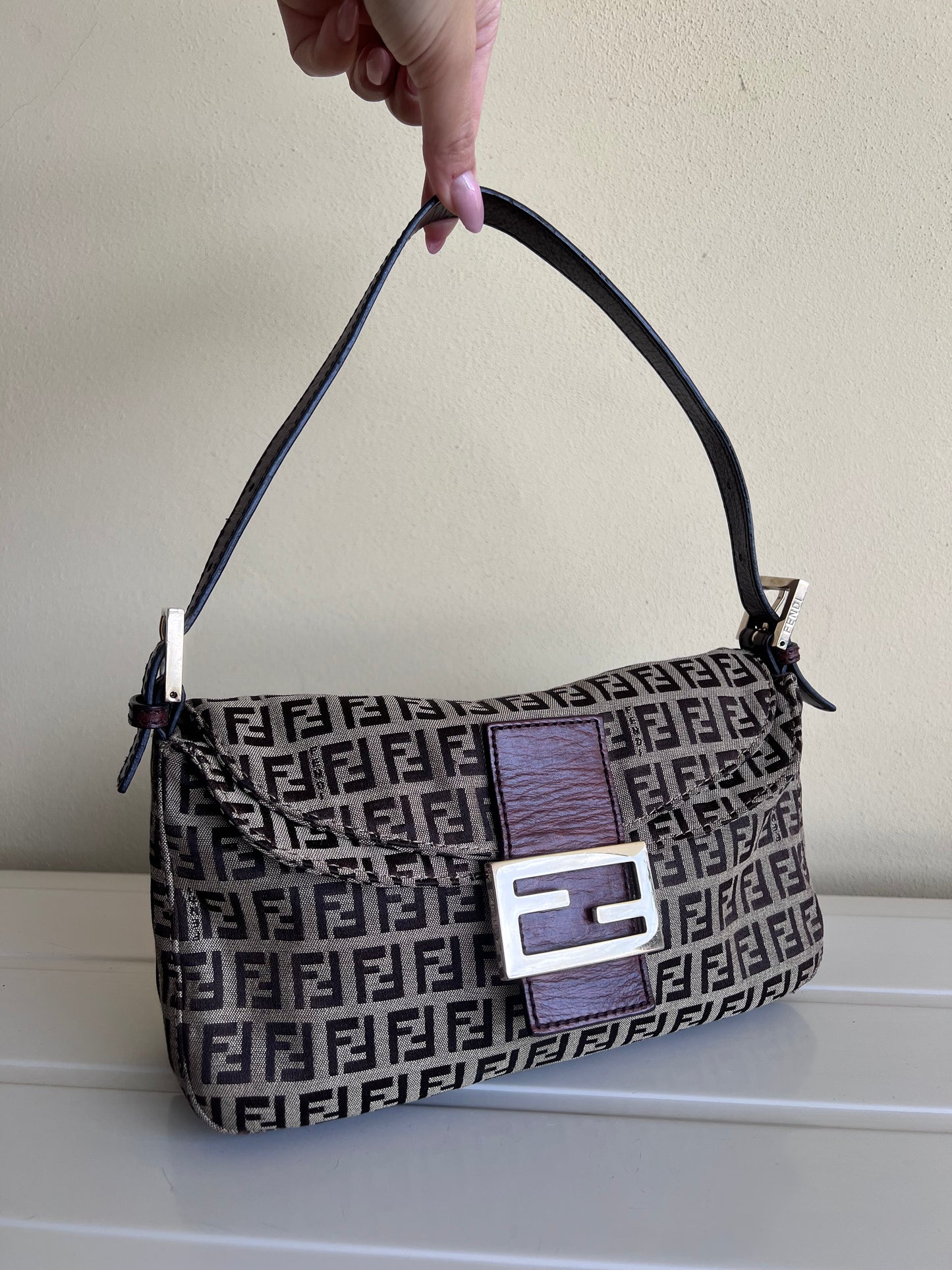 Fendi Baguette zucchino Brown