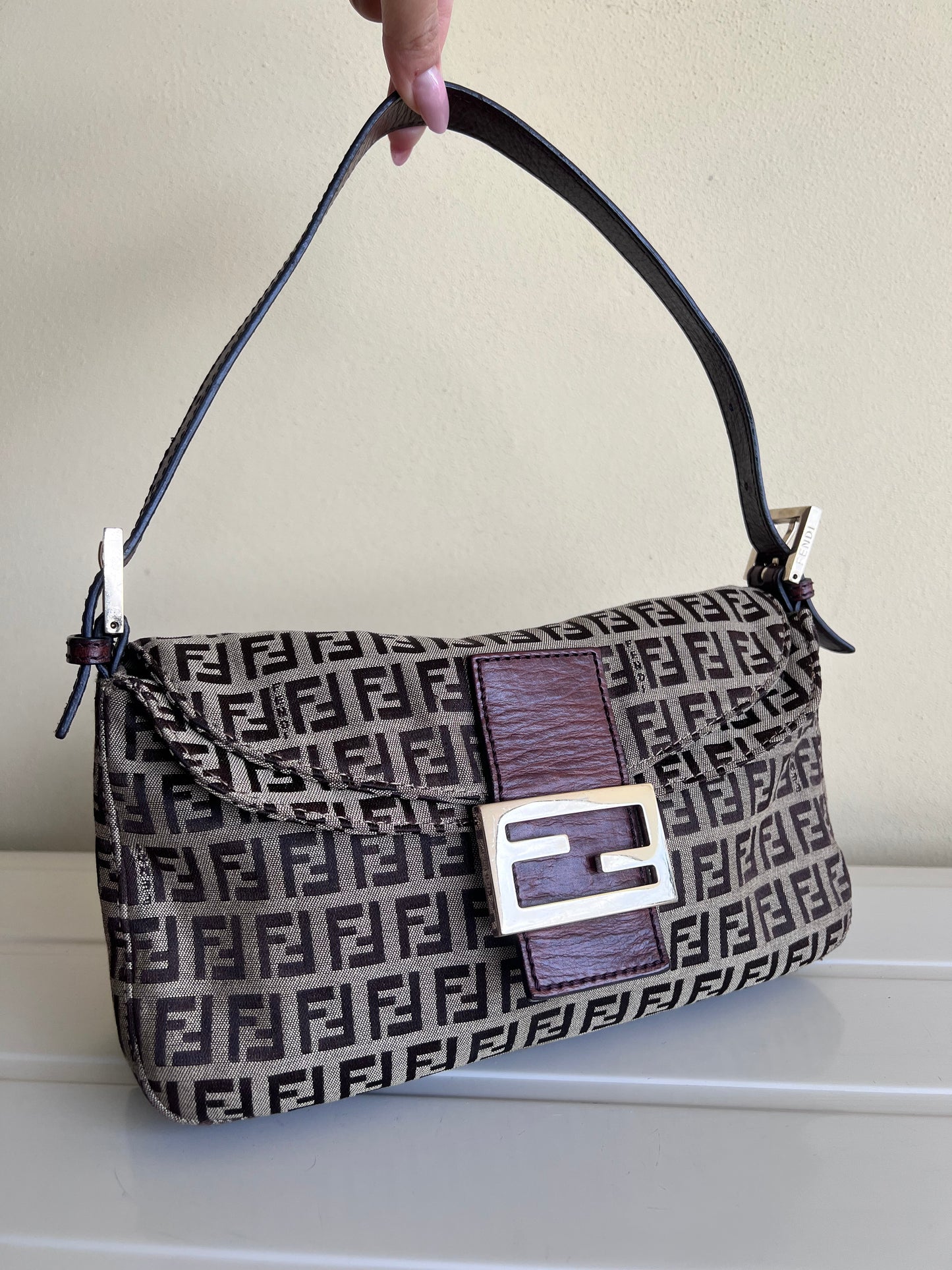Fendi Baguette zucchino Brown