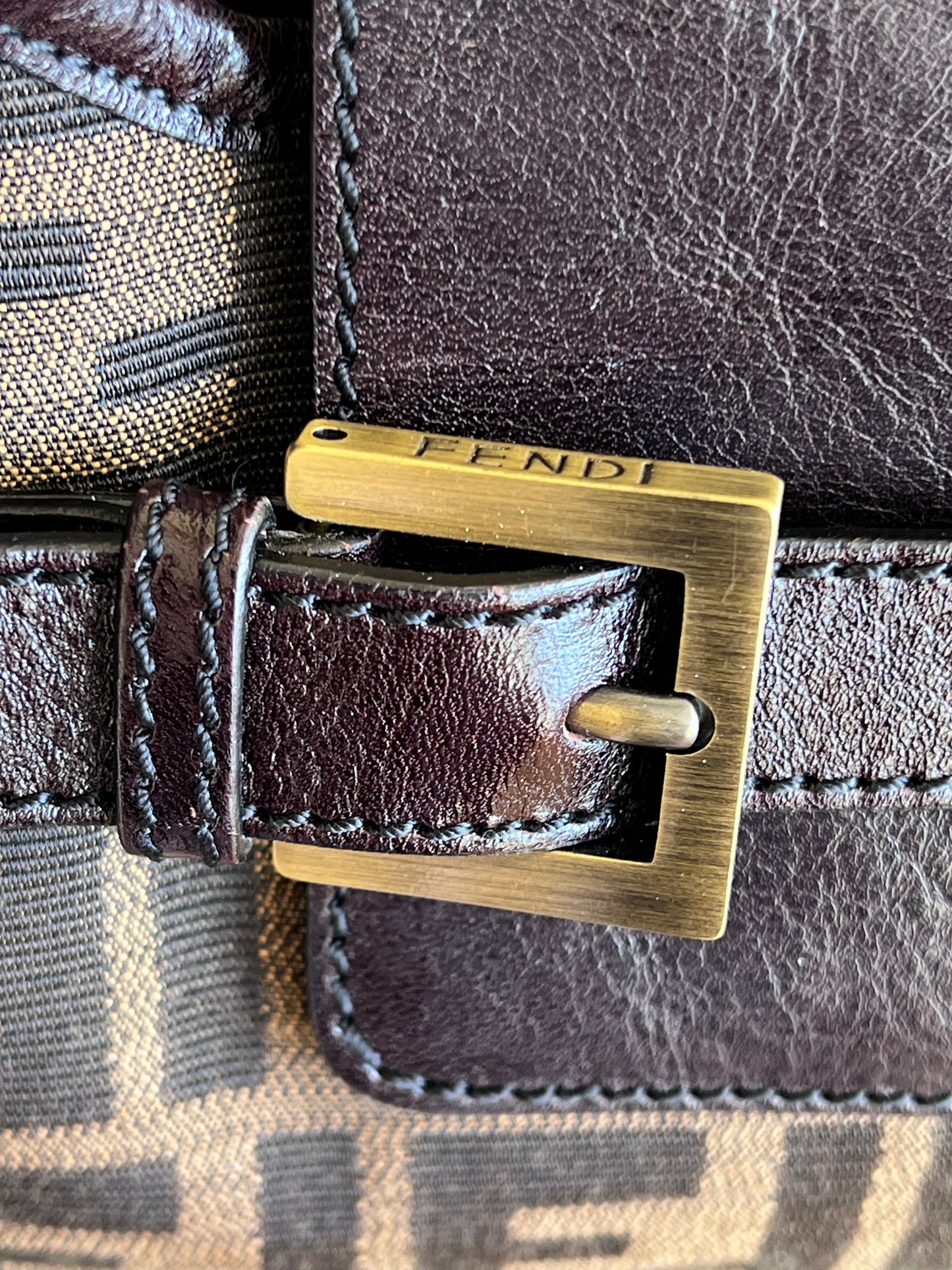 Hobo Fendi Zucca print