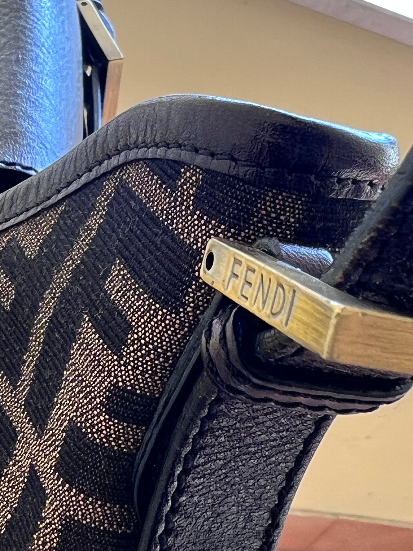 Hobo Fendi Zucca print