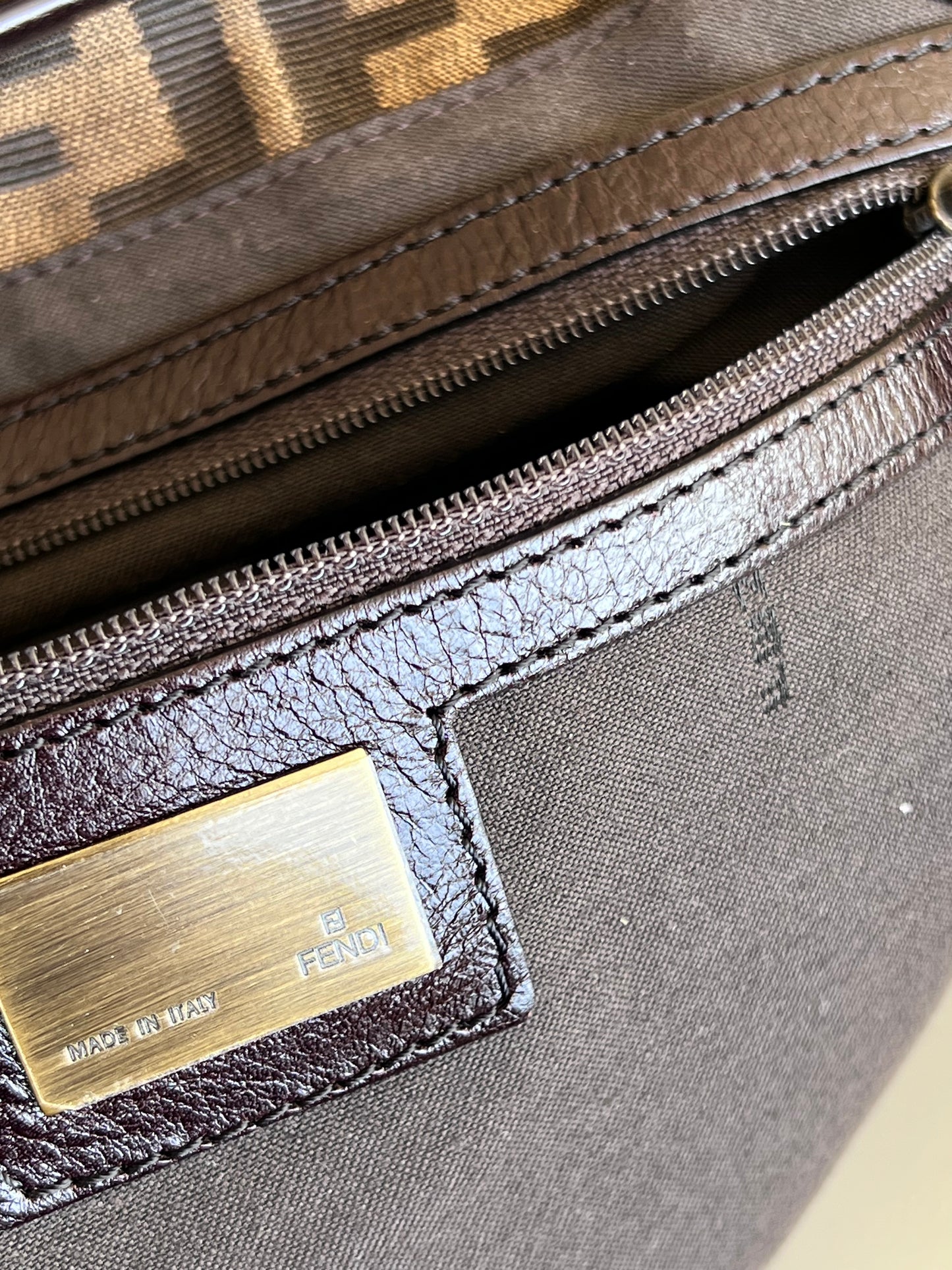 Hobo Fendi Zucca print