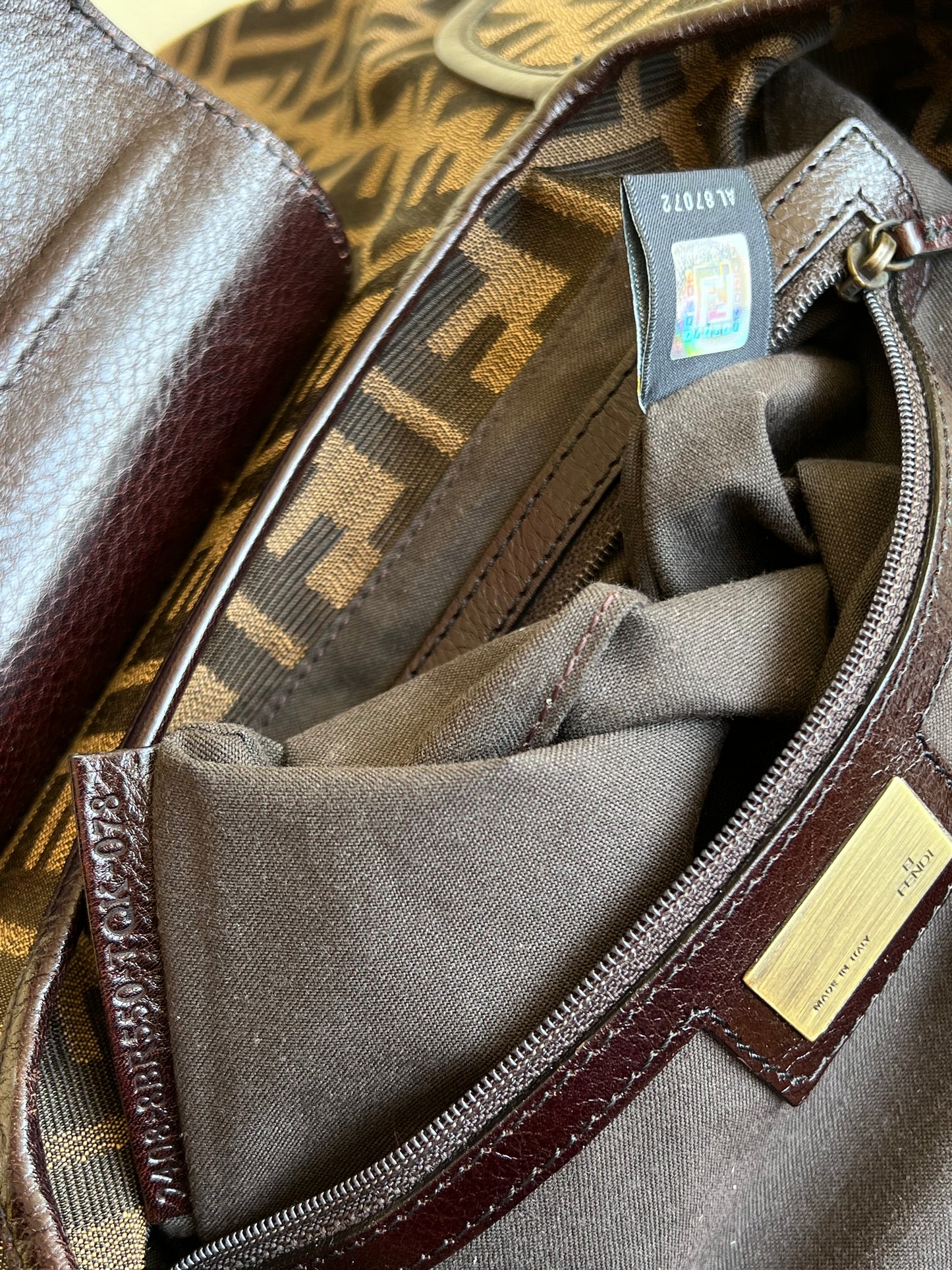 Hobo Fendi Zucca print