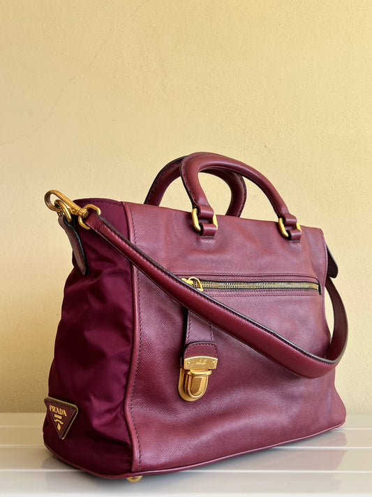 Prada tote Bordeaux