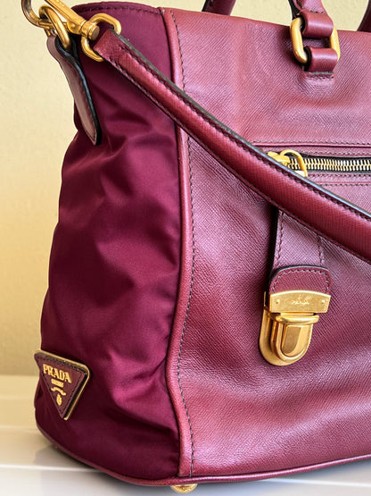 Prada tote Bordeaux