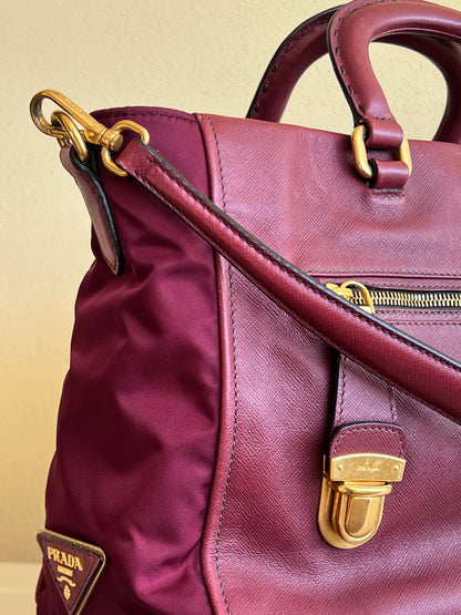 Prada tote Bordeaux