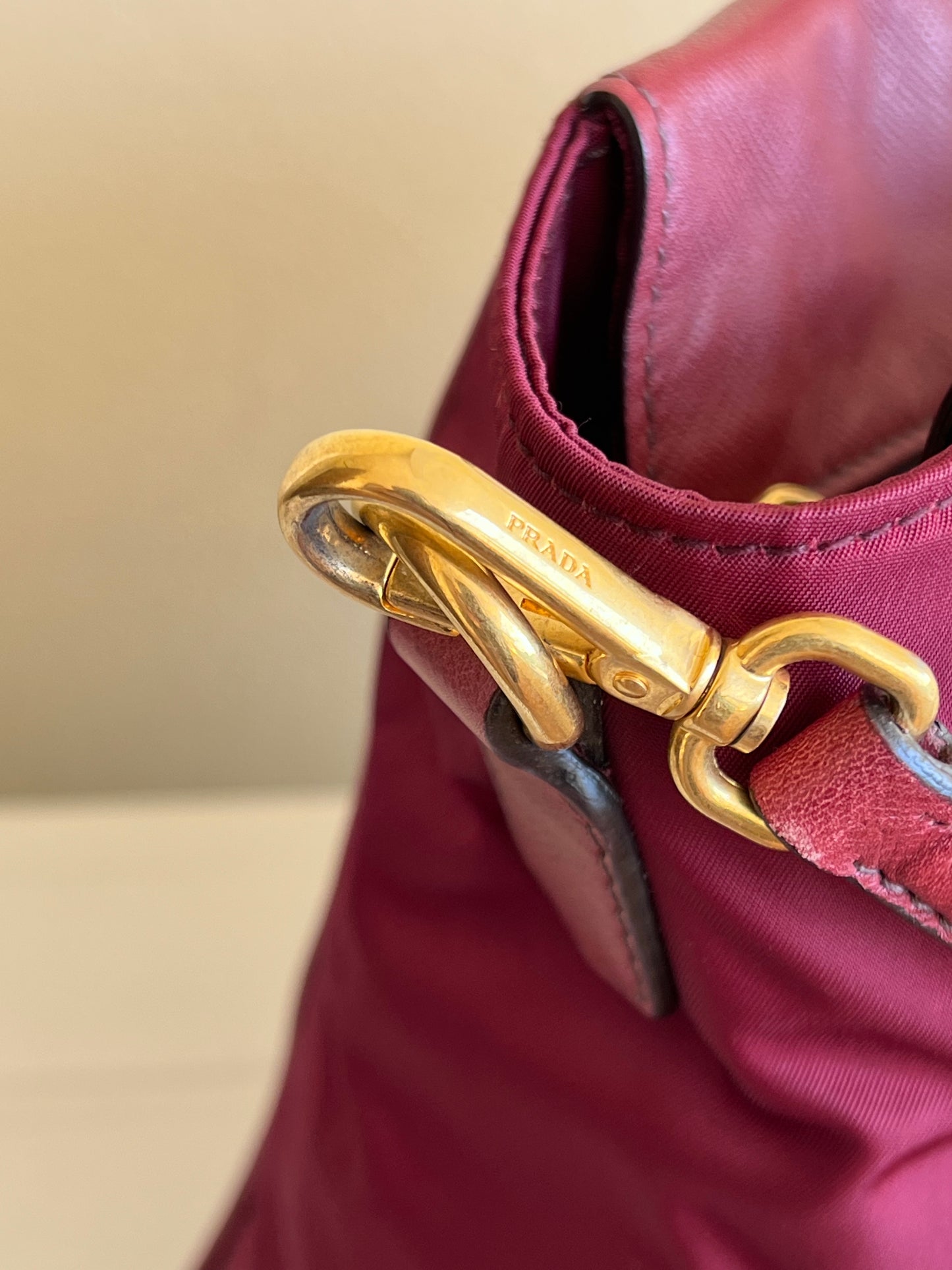Prada tote Bordeaux