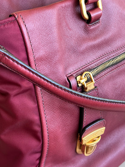 Prada tote Bordeaux