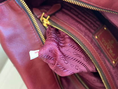 Prada tote Bordeaux