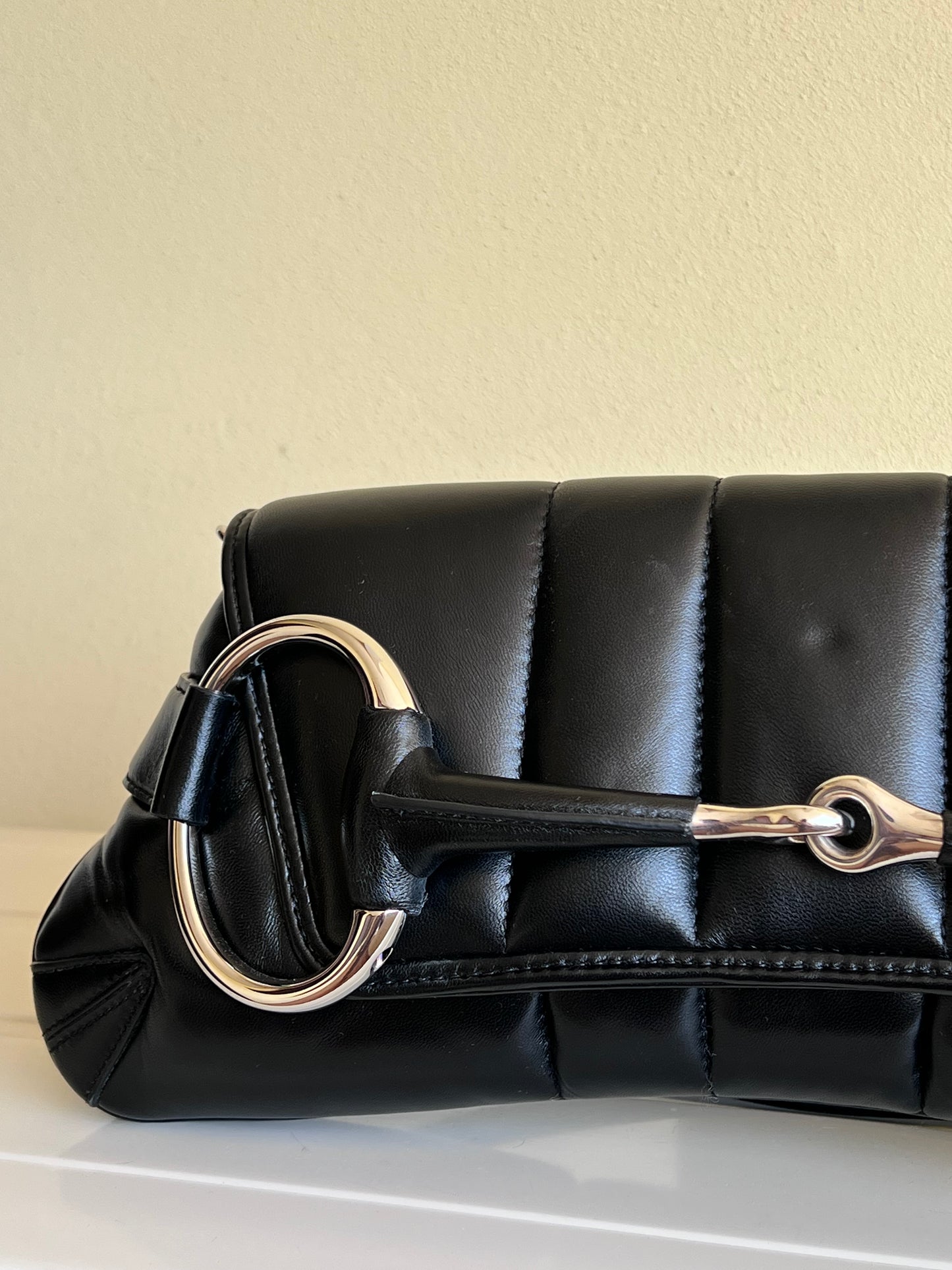 Gucci Horsebit chain in pelle