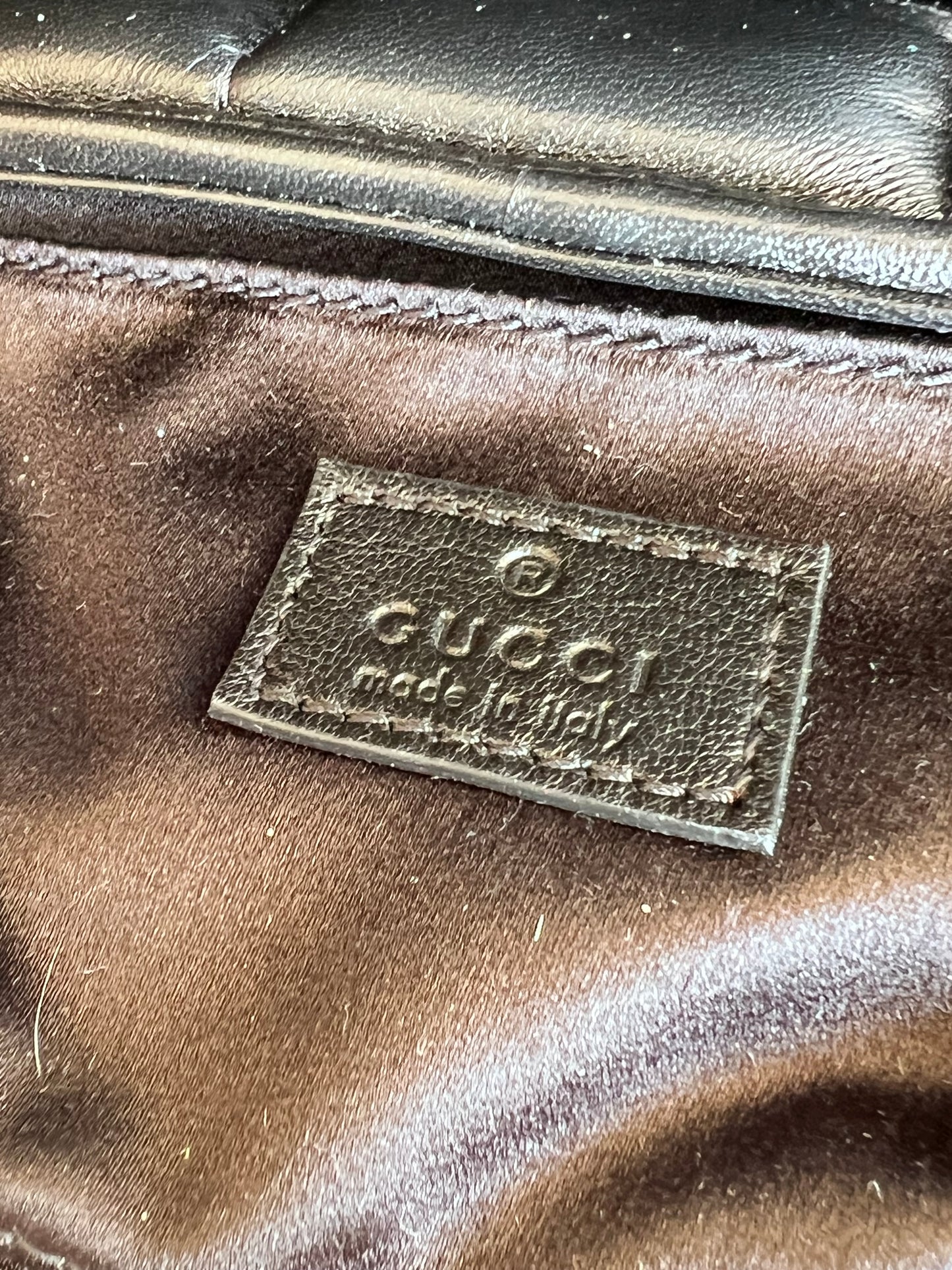 Gucci Horsebit chain in pelle