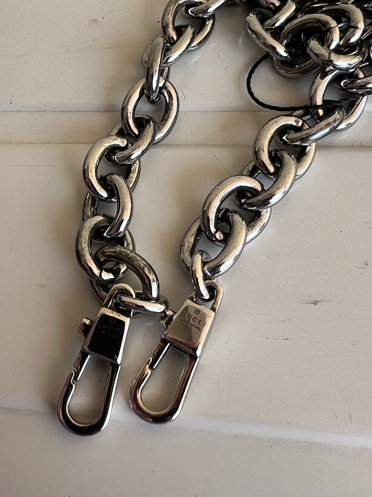Gucci Horsebit chain in pelle