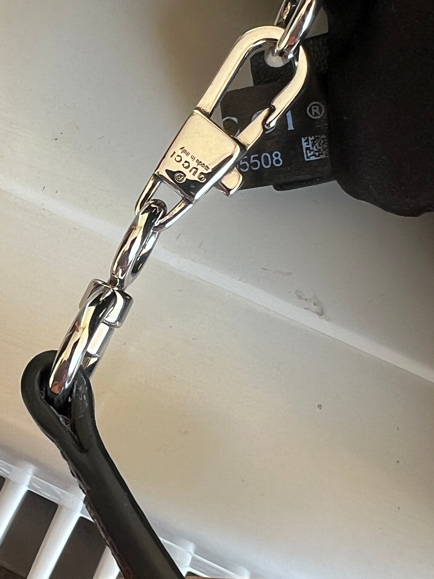 Gucci Horsebit chain in pelle