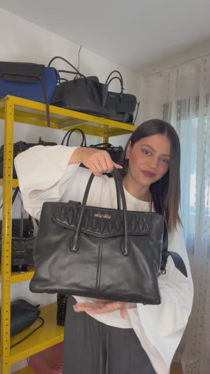 Miu Miu Biker nera