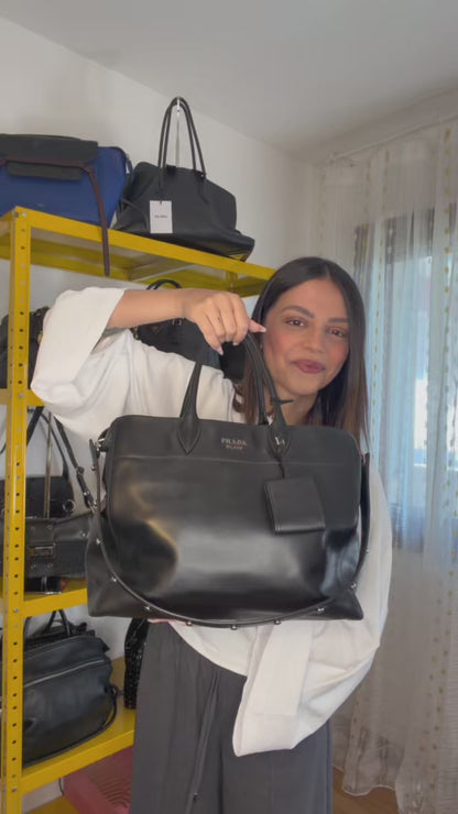 Prada soft calf nera